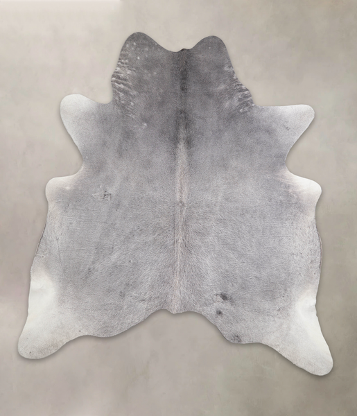 Medium Grey Cowhide Rug #A23599