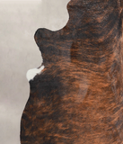 Dark Brindle Cowhide Rug #A23655