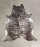Grey Brindle Cowhide Rug #A23663