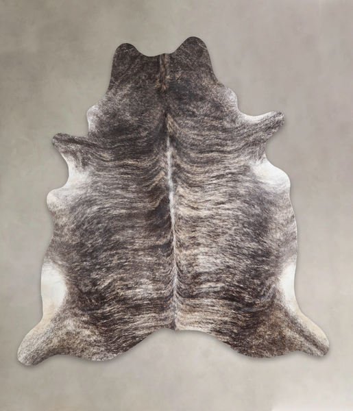 Grey Brindle Cowhide Rug #A23663
