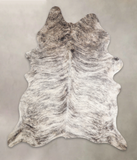 Grey Brindle Cowhide Rug #A23664