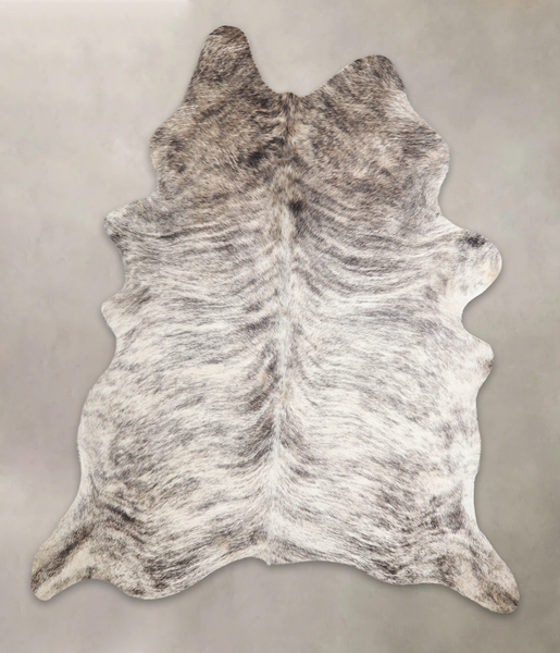 Grey Brindle Cowhide Rug #A23664