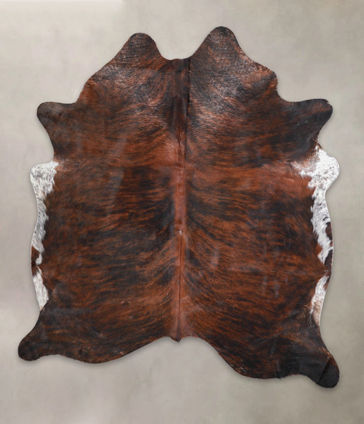 Dark Brindle Cowhide Rug #A23686