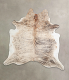 Light Brindle Cowhide Rug #A23696