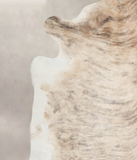 Light Brindle Cowhide Rug #A23696