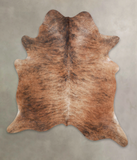 Medium Brindle Cowhide Rug #A23729