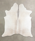 Grey with Beige Cowhide Rug #A23752