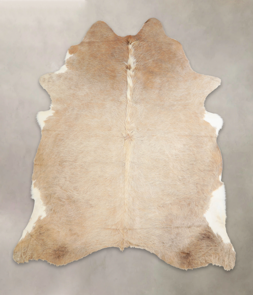 Beige Cowhide Rug #A23773