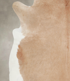 Beige Cowhide Rug #A23816