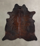 Dark Brindle Cowhide Rug #A23831