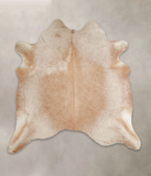 Beige Cowhide Rug #A23939