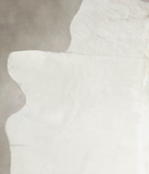 Solid White Cowhide Rug #A23948