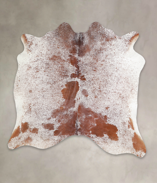 Salt and Pepper Brown Cowhide Rug #A23980