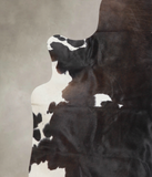 Chocolate and White Cowhide Rug #A24114