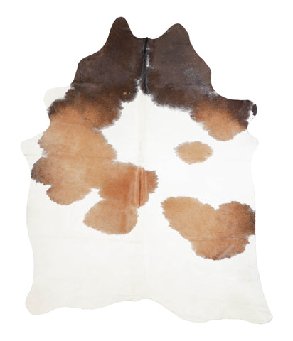 Chocolate and White Cowhide Rug #A24128HUDSN