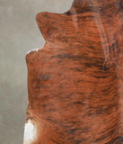 Medium Brindle Cowhide Rug #A24141