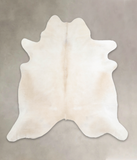 Ivory with Beige Cowhide Rug #A24155