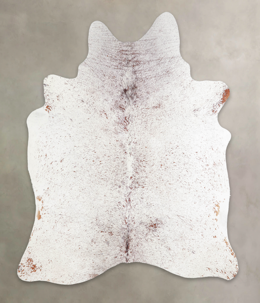 Salt and Pepper Brown Cowhide Rug #A24168