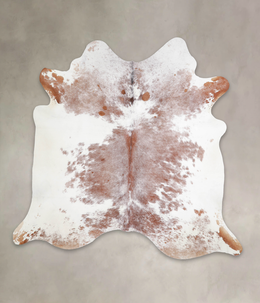 Brown and White Cowhide Rug #A24182