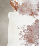 Brown and White Cowhide Rug #A24182