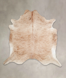 Light Brindle Cowhide Rug #A24198