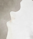 Light Grey Cowhide Rug #A24239