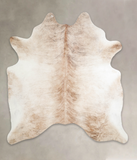 Light Brindle Cowhide Rug #A24291