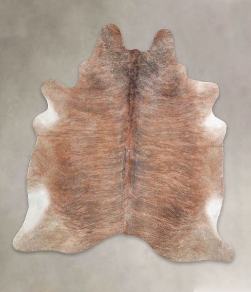Light Brindle Cowhide Rug #A24297