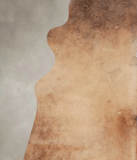 Chocolate and White Cowhide Rug #A24409