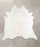 Ivory with Beige Cowhide Rug #A24456