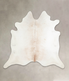 Ivory with Beige Cowhide Rug #A24477