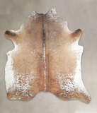 Salt and Pepper Brown Cowhide Rug #A24506