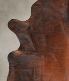 Dark Brindle Cowhide Rug #A24518