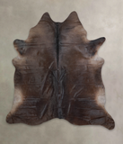Chocolate Cowhide Rug #A24519