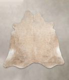 Beige Cowhide Rug #A24521