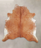 Salt and Pepper Brown Cowhide Rug #A24575