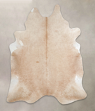Beige Cowhide Rug #A24579