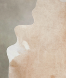 Beige Cowhide Rug #A24579