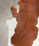Brown and White Cowhide Rug #A24580