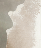 Grey With White Cowhide Rug #A24593