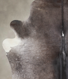 Dark Grey Cowhide Rug #A24597
