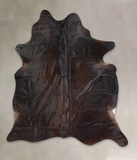 Dark Brindle Cowhide Rug #A24612
