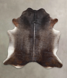 Dark Grey Cowhide Rug #A24614