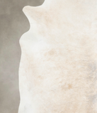 Ivory with Beige Cowhide Rug #A24615