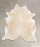 Beige Cowhide Rug #A24633