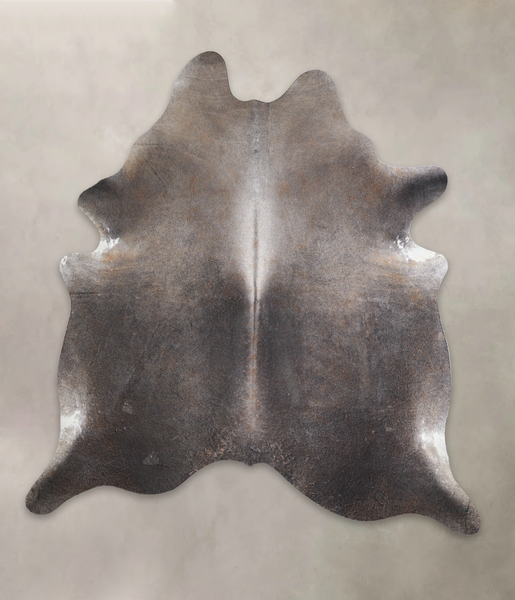 Dark Grey Cowhide Rug #A24635