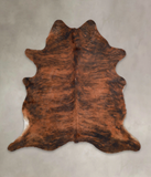 Medium Brindle Cowhide Rug #A24680