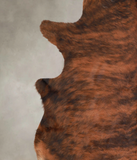 Medium Brindle Cowhide Rug #A24680