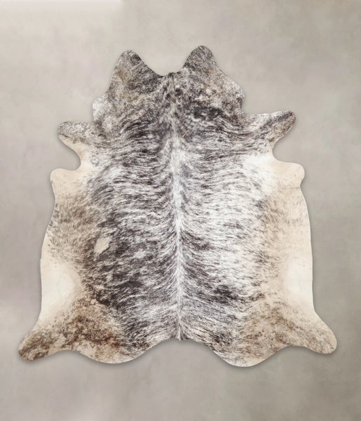 Grey Brindle Cowhide Rug #A24689
