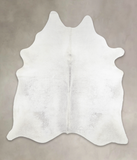 Light Grey Cowhide Rug #A24692